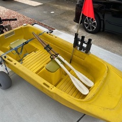 値下げしました　ボートエース、トーハツ2馬力船外機　海釣りセットの画像