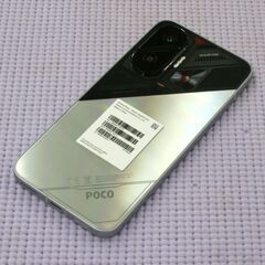 使用感少なめ Xiaomi POCO F7 Silver SIMフリー スマートフォン 6.83インチ 256GB(ROM) 12GB(RAM) ネットワーク利用制限－ 札幌市 清田区 平岡の画像