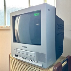 DAEWOO ブラウン管テレビ リモコン付きの画像