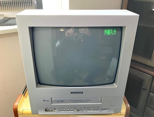 DAEWOO ブラウン管テレビ リモコン付き (AIHO※プロフ必読) 千葉の