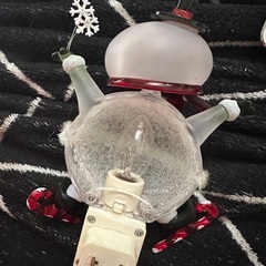 ガラスの飾り　ライトの画像