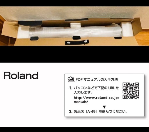 ★超美品★ROLAND MIDIキーボードコントローラー( ローランド ) A-49-BK