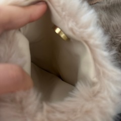 新品ファー　バッグ&スマホ
ショルダーの画像