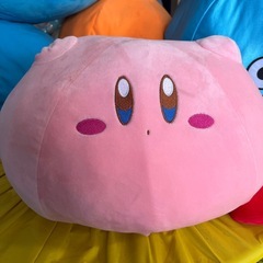 まとめてスライムとカービィぬいぐるみの画像