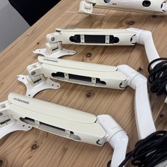 シングルモニターアーム×6個※ジャンク(詳細確認必須)の画像
