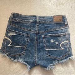 アメリカンイーグル ストレッチショートパンツ ダメージデニムの画像