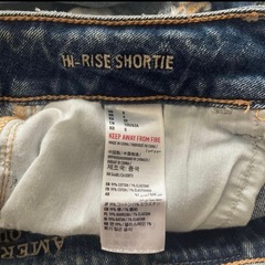 アメリカンイーグル ストレッチショートパンツ ダメージデニムの画像