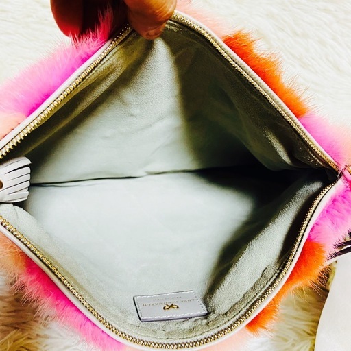 ミンクファー✨ANYA HINDMARCH✨アニヤハインドマーチ✨バッグ✨EYE