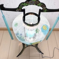 昭和レトロ 本場岐阜特産 風車 鉄仙 廻転灯（大）の画像