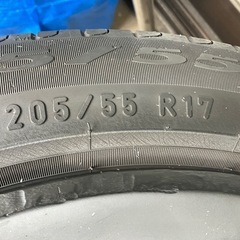 205/55/r17 タイヤ・ホイールセット　BMW純正 Mスポーツ　ピレリ　ランフラットタイヤ　2018年製　溝約5ミリ　pcd112 7.5j オフセット54 自家塗装　多少の値段交渉あり◎の画像