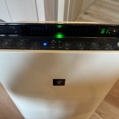 シャープ　SHARP 空気清浄機＆加湿器の画像