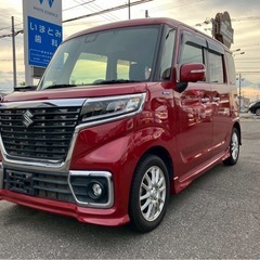 値下げ‼️美車スペーシアカスタムXSターボハイブリッド4WD‼️の画像
