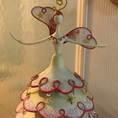 クリスマスオーナメント　マスカレード　ブリキ人形の画像