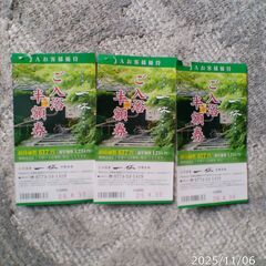 京都、城陽,上方温泉一休。入浴半額券3枚の画像