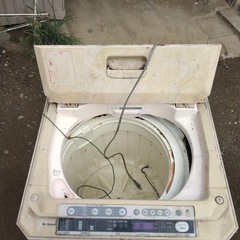 不動  洗濯機と乾燥機の画像