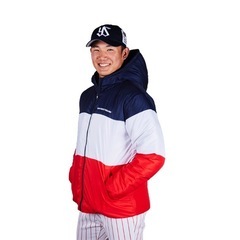 【新品・未開封】ヤクルトスワローズ　トリコロールジャンパーの画像