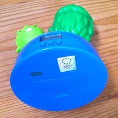 EXPO 2005当時物★愛地球博 モリゾー＆キッコロ人形 デジタル目覚まし時計★自宅保管品ジャンク◎万博ミャクミャクの画像