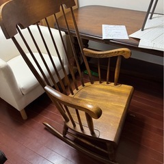 ウィンザーロッキングチェア　飛騨産業　キツツキ　の画像