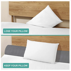 ダブルベッド枕 ヘッドボード用ウェッジ ギャップの画像