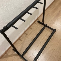 ギタースタンド 5本 収納 ギターラックの画像