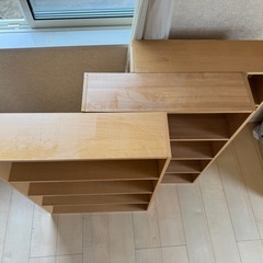 収納棚セット　差し上げますの画像