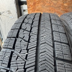 バリ山　BRIDGESTONE ブリヂストン　ブリジストン　VRX 155/65R14 スタッドレス　タイヤ　2019年製　Ⅱの画像