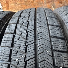 バリ山　BRIDGESTONE ブリヂストン　ブリジストン　VRX 155/65R14 スタッドレス　タイヤ　2019年製　Ⅱの画像