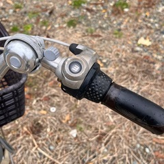 ※引き取り限定※ YAMAHAアシスト電動自転車 26インチ、高圧タンク付きエアー入れ付きの画像