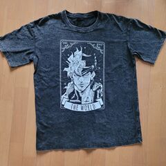 ジョジョの奇妙な冒険 - Tシャツ、ザ・ワールド  (Lサイズ) ヴィンテージシャツの画像