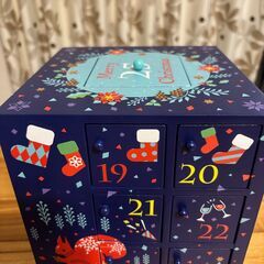 【カルディ】木製アドベントカレンダー BOXタイプ🎁の画像