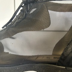 中販紅　【Week】未使用品　お洒落な　Lady ハーフ　シューズ　ケース現状渡し　11-09-02 の画像