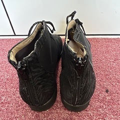 中販紅　【Week】未使用品　お洒落な　Lady ハーフ　シューズ　ケース現状渡し　11-09-02 の画像