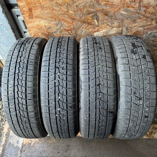 バリ山　YOKOHAMA ヨコハマ　IG70 155/65R14 スタッドレス　タイヤ　2021年製　14インチ