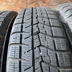 バリ山　YOKOHAMA ヨコハマ　IG70 155/65R14 スタッドレス　タイヤ　2021年製　14インチの画像