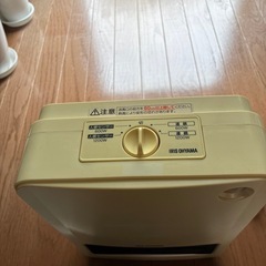 無料  電気ファンヒーター アイリスオーヤマ の画像