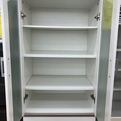 ★限定SALE20%OFF★《尼崎市/リサイクルショップドリーム次屋店》二枚扉食器棚☆尼崎市若王寺☆の画像