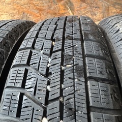 バリ山　YOKOHAMA ヨコハマ　IG60 155/65R14 スタッドレス　タイヤ　2021年製 14インチの画像