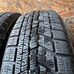 バリ山　YOKOHAMA ヨコハマ　IG60 155/65R14 スタッドレス　タイヤ　2021年製 14インチの画像