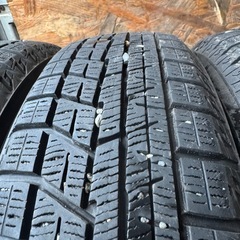 バリ山　YOKOHAMA ヨコハマ　IG60 155/65R14 スタッドレス　タイヤ　2021年製 14インチの画像