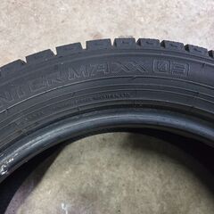 ☆値下げ可! 冬タイヤ  175/55R15 ダンロップ ウィンターマックス03 バリ溝  タイヤのみ4本セット☆の画像