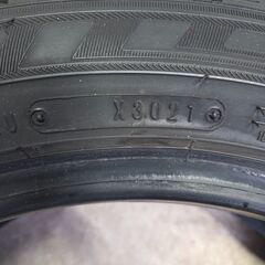 ☆値下げ可! 冬タイヤ  175/55R15 ダンロップ ウィンターマックス03 バリ溝  タイヤのみ4本セット☆の画像