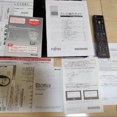 爆速！i7✨SSD+HDD✨フルHD大画面✨️Office✨富士通✨B-CAS付きの画像