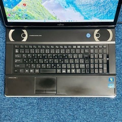 爆速！i7✨SSD+HDD✨フルHD大画面✨️Office✨富士通✨B-CAS付きの画像