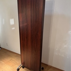 キャスター付 3連 パーテーション 間仕切りの画像