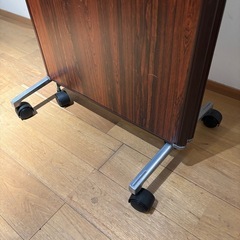 キャスター付 3連 パーテーション 間仕切りの画像