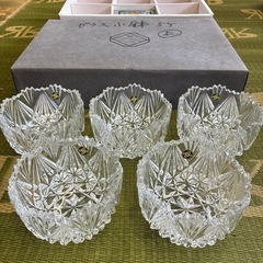 HOYAクリスタル　小鉢　未使用　直径110×高さ70mmの画像