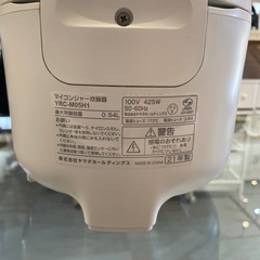 【ヤマダ 炊飯器】【3合炊き】2021年製★クリーニング済み/6ヶ月保証付き【管理番号1109】野の画像