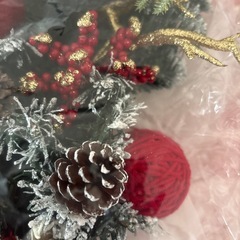 クリスマスリースの画像