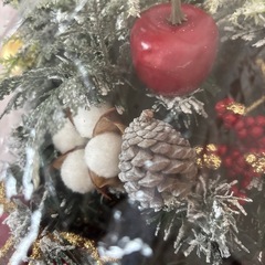 クリスマスリースの画像