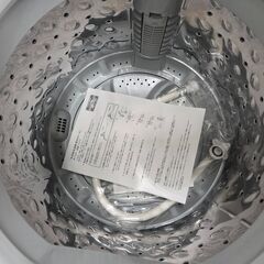 J2166【リユースのサカイ柏店】AZUMA アズマ 6.0kg 全自動洗濯機　EAW-601A　2019年製　動作確認、クリーニング済み　の画像